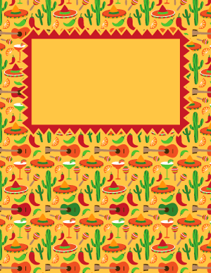 Mexican Binder Cover