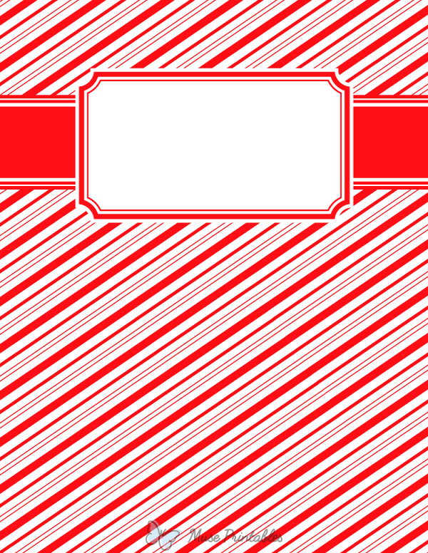 Peppermint Binder Cover