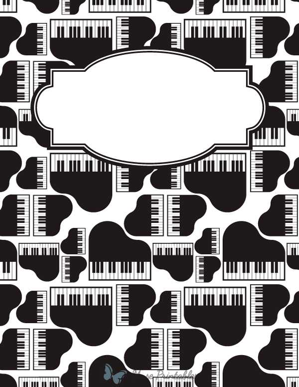 Piano Binder Cover