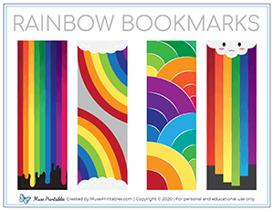 Rainbow Bookmarks