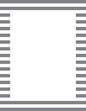 Gray And White Horizontal Striped Border
