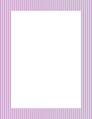 Lavender Mini Vertical Striped Border