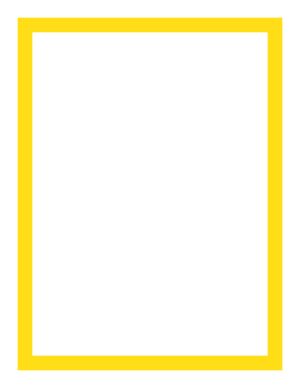 Yellow Thick Line Border