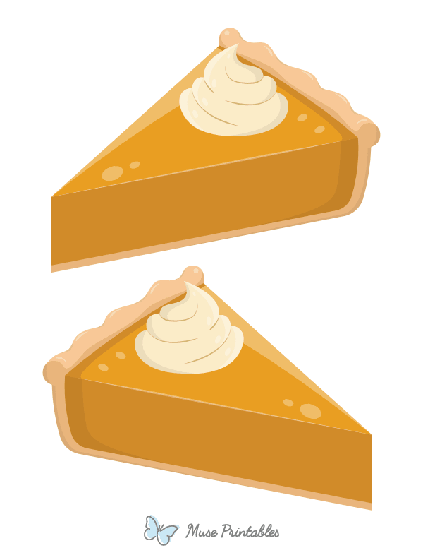 Pumpkin Pie Slice Photo Booth Prop