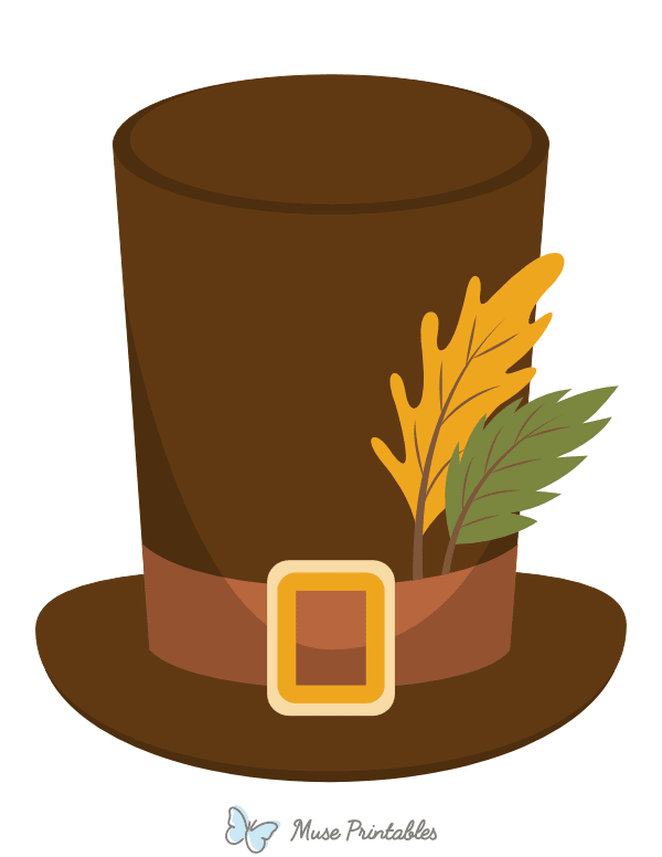 Thanksgiving Top Hat Photo Booth Prop