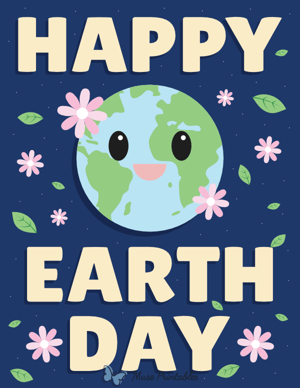 Happy Earth Day Sign