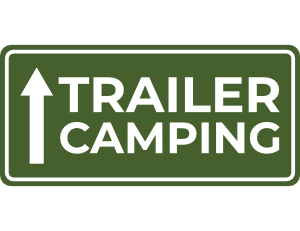 Trailer Camping Up Arrow Sign