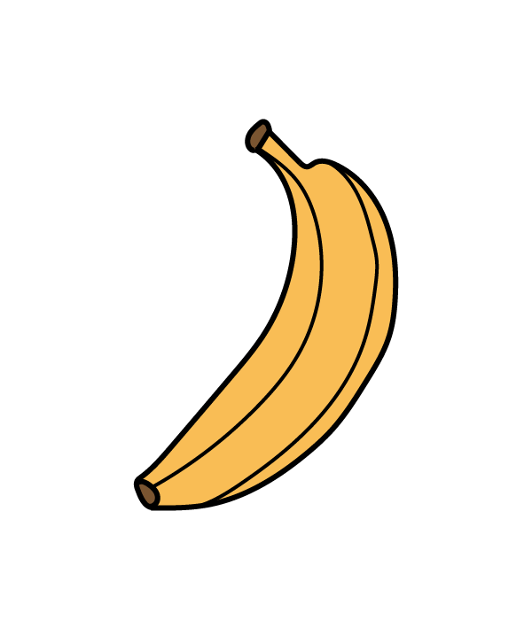 How to Draw a Banana - Step 6