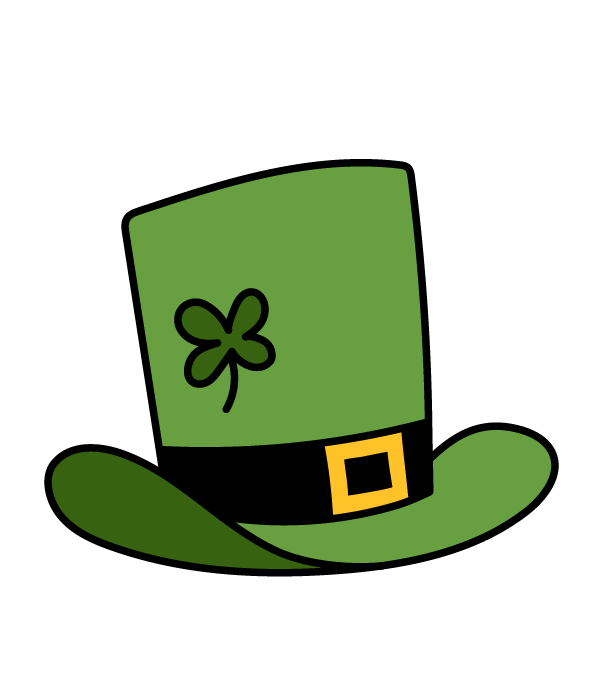 How to Draw a Leprechaun Hat - Step 8