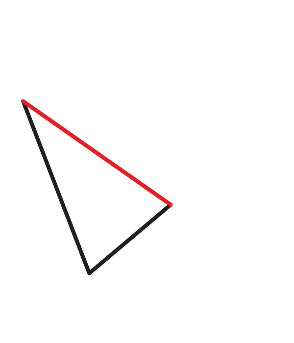 How to Draw a Paper Airplane - Step 2