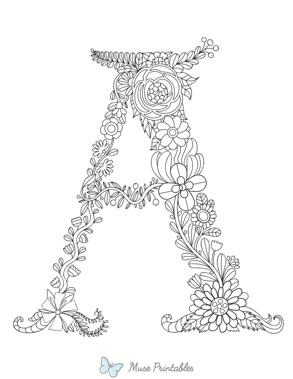 Floral Letter 