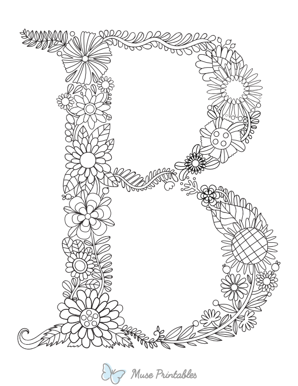 Floral Letter 