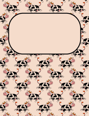Cow Binder Cover