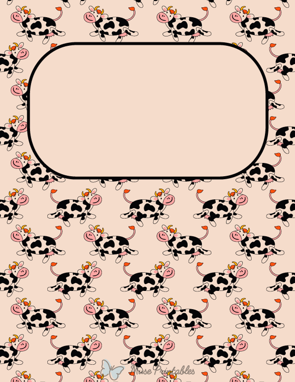 Cow Binder Cover