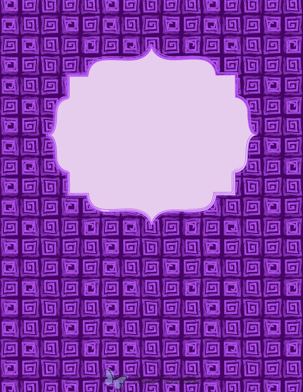 Purple Binder Cover