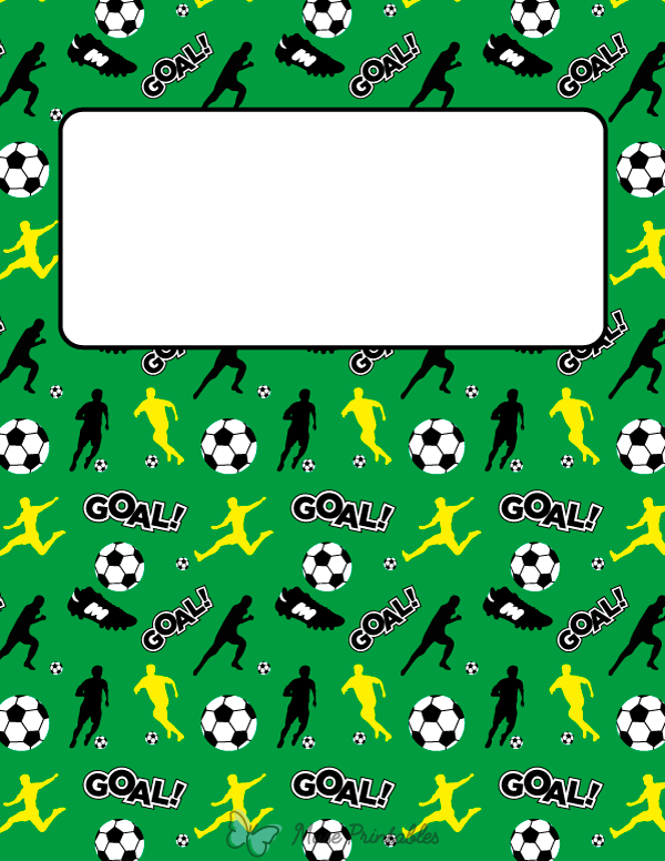 Printable Football Binder Cover