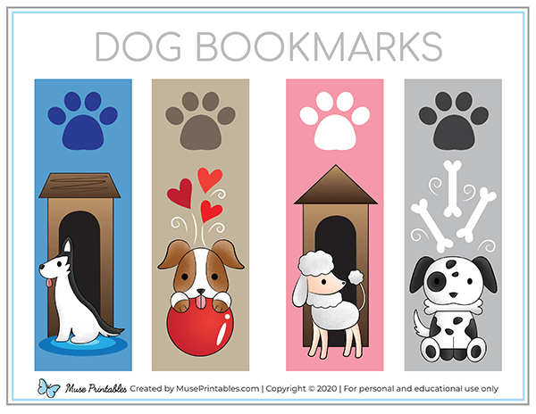 printable-dog-bookmarks