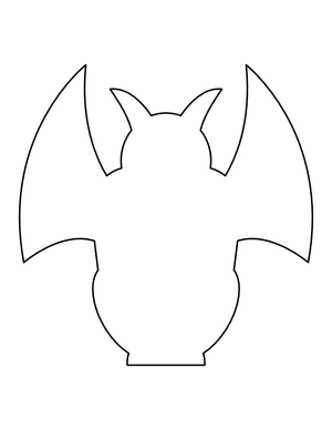 Blank Gargoyle Coloring Page