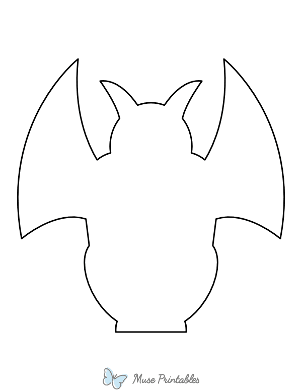 Blank Gargoyle Coloring Page