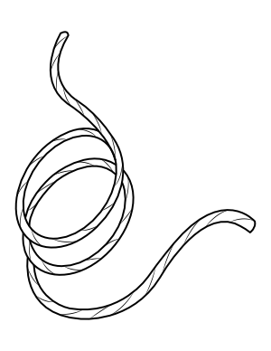 Rope Coloring Page