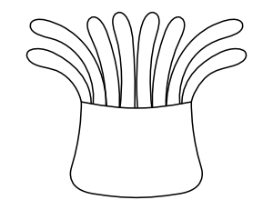 Sea Anemone Coloring Page