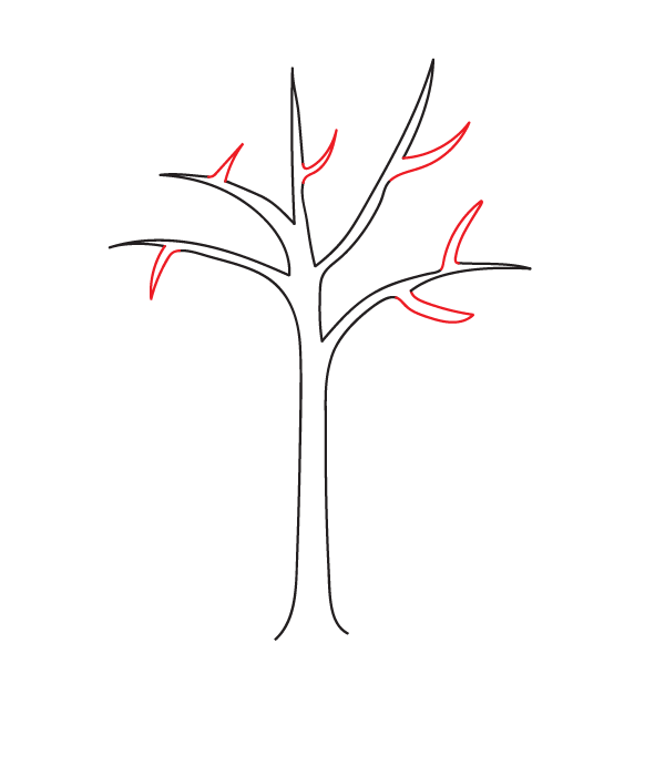 How to Draw a Fall Tree