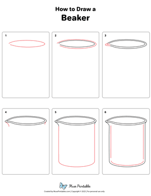 How to Draw a Beaker