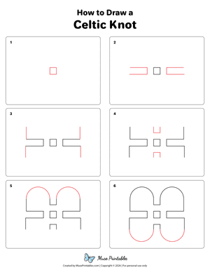 Celtic Knot Drawing Tutorial
