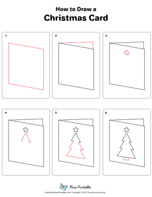 Christmas Card Drawing Tutorial
