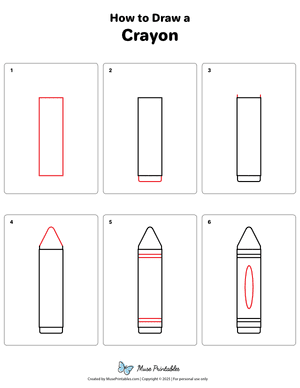 How to Draw a Crayon
