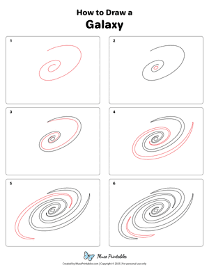 Galaxy Drawing Tutorial