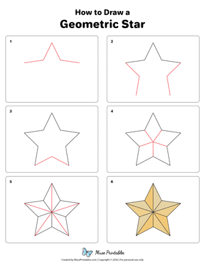 How to Draw a Geometric Star