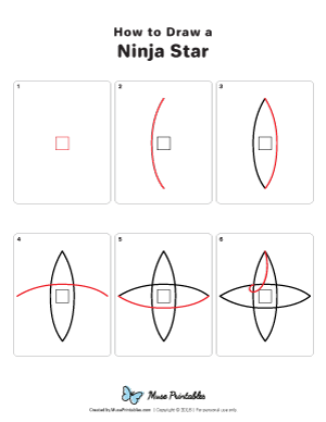 How to Draw a Ninja Star