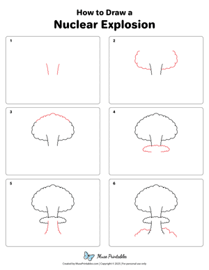 How to Draw a Nuclear Explosion