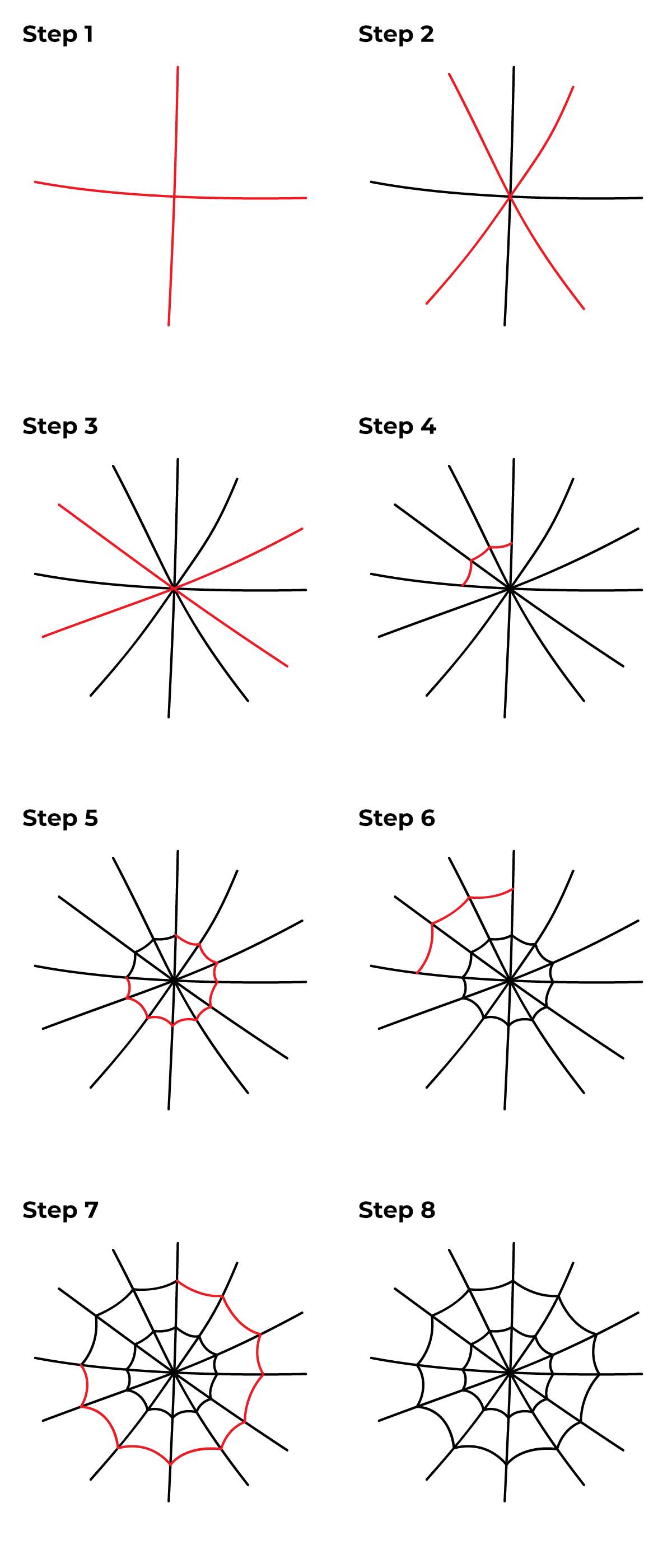 4 Ways to Make a Spider Web - wikiHow