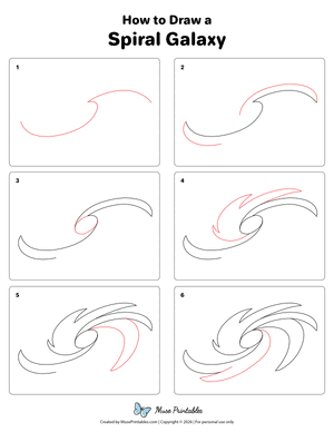 How to Draw a Spiral Galaxy
