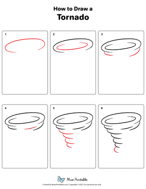 How to Draw a Tornado