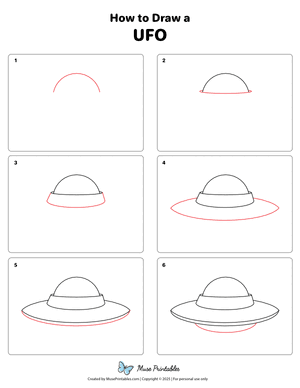 How to Draw a UFO
