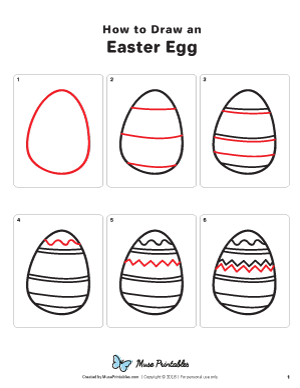 How to Draw an Easter Egg
