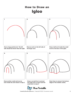 How to Draw an Igloo