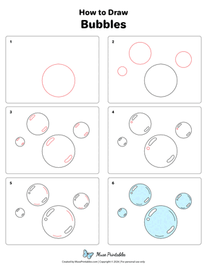How to Draw  Bubbles