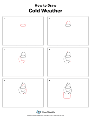 Cold Weather Drawing Tutorial