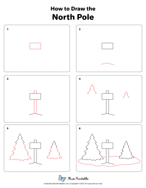 How to Draw the North Pole