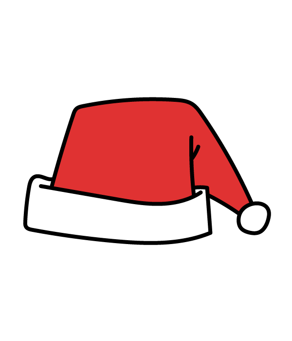 Christmas Hat Sketch 2023 Best Top Most Popular List of | Christmas ...