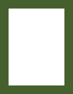 Army Green Solid Border