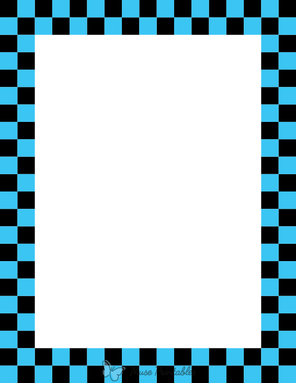 Printable Black And Red Checkered Page Border Ubicaciondepersonas 