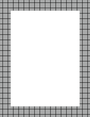Black and Gray Graph Check Border