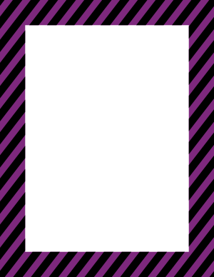 Black And Purple Diagonal Striped Border