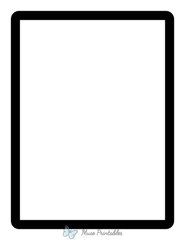 black rectangle outline transparent