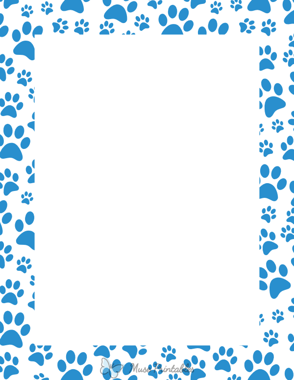 blue paw logos